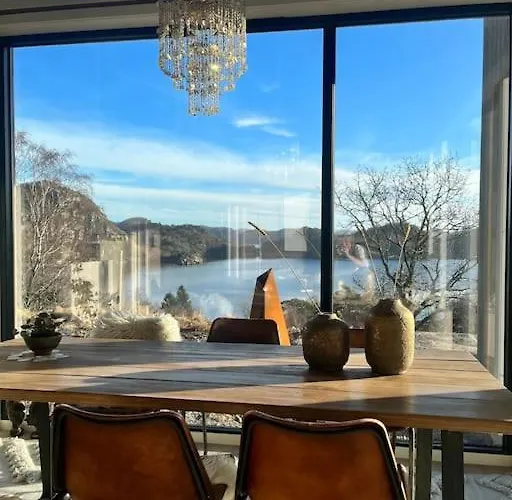 Villa Unik Med Fjordutsikt