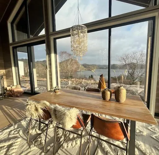 Villa Unik Med Fjordutsikt Farsund